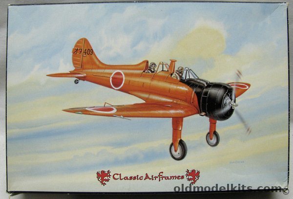 Classic Airframes 1/48 Mitsubishi A5M4K Claude Two Seat Trainer, 438 plastic model kit